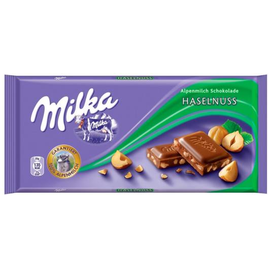 Chocolate hanelnuts Milka 100g - Imagem em destaque