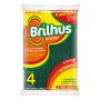 Esponja Multiuso Brilhus 4 Unidades