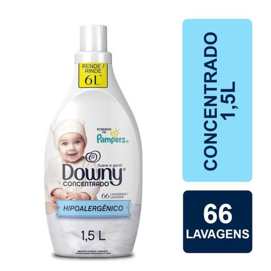 Amaciante Concentrado Downy Suave e Gentil 1,5L - Imagem em destaque