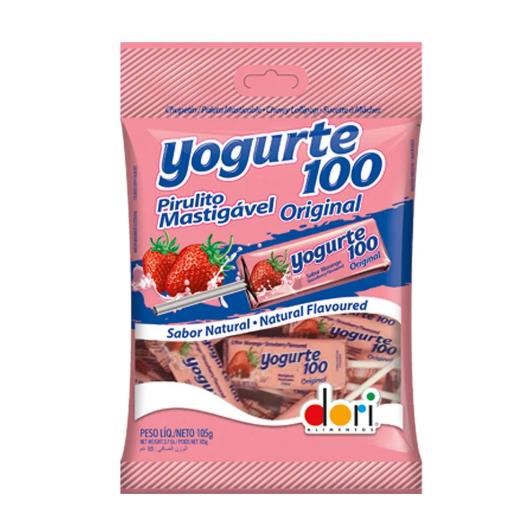 Pirulito mastigavel Dori Yogurte 100 105g - Imagem em destaque