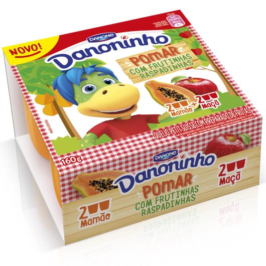 Danoninho Pomar Mamão e Maçã 160g - Imagem em destaque