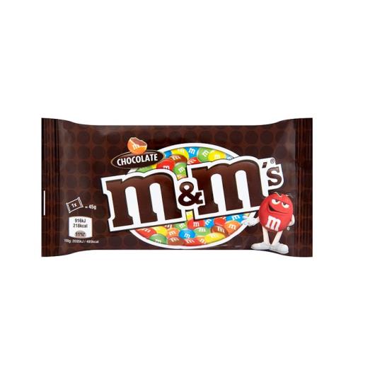 Confeitos chocolate ao leite M&M's 45g - Imagem em destaque