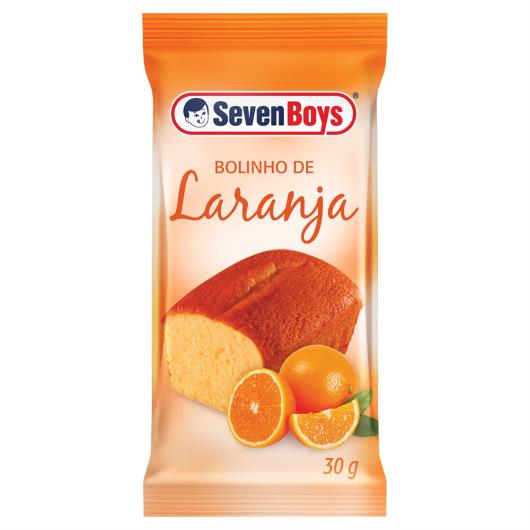 Bolinho Laranja Seven Boys Pacote 30g - Imagem em destaque