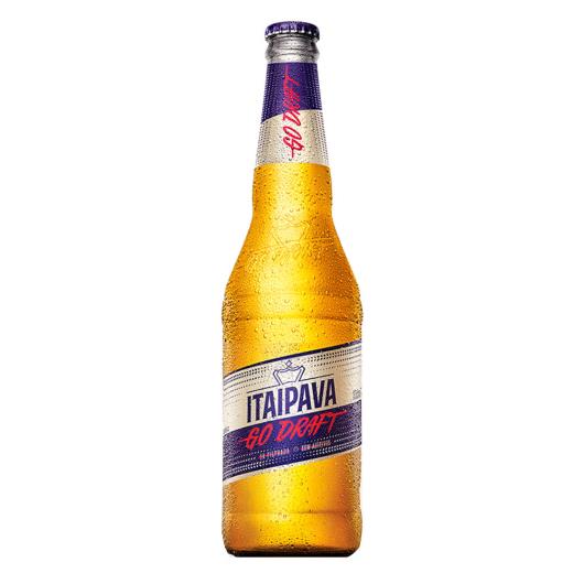 Cerveja go draft Itaipava garrafa 355ml - Imagem em destaque
