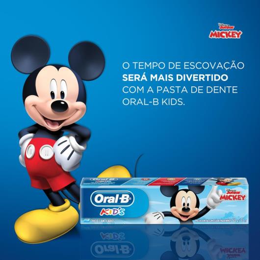 Creme dental kids mickey Oral B 50g - Imagem em destaque