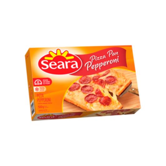 Pizza congelado pan pepperoni Seara 500g - Imagem em destaque