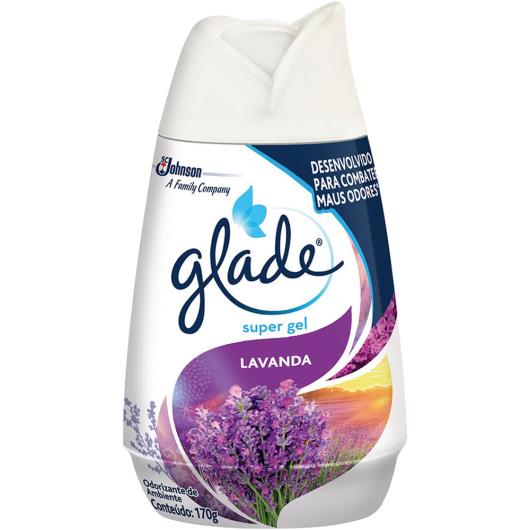 Odorizador super gel lavanda Glade 170g - Imagem em destaque