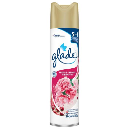 Desodorizador GLADE Aerossol Frutas e Flores Vibrantes 360ml - Imagem em destaque