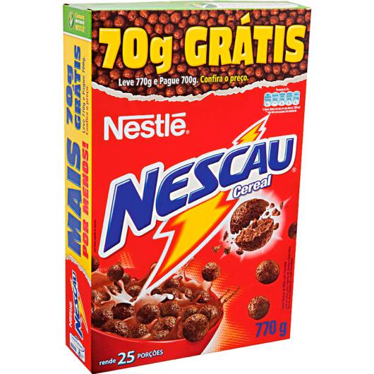 Cereal matinal Nescau 770g Grátis 70g - Imagem em destaque