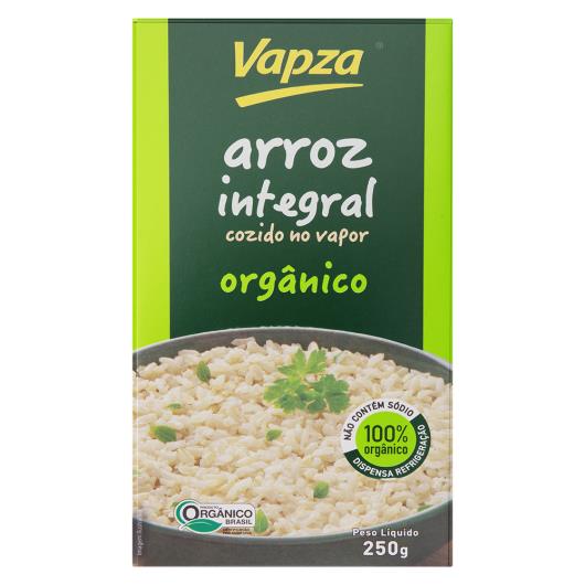 Arroz vácuo integral cozido organico Vapza 250g - Imagem em destaque