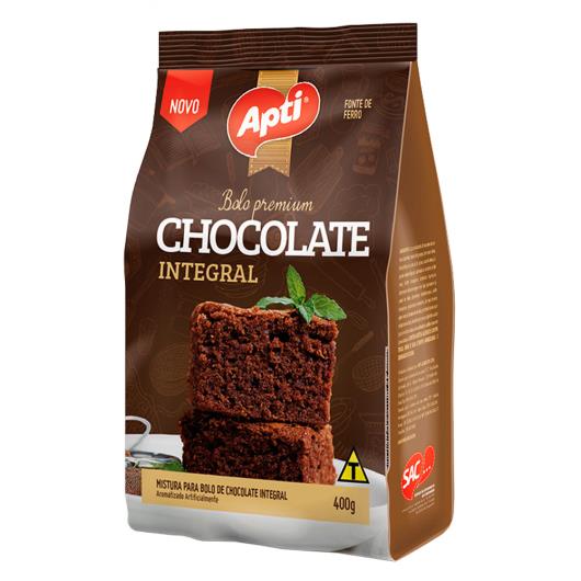 Mistura Bolo Apti Premium Chocolate Integral 400g - Imagem em destaque