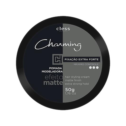 Pomada Modeladora Extra Forte Efeito Matte Charming 50g - Imagem em destaque