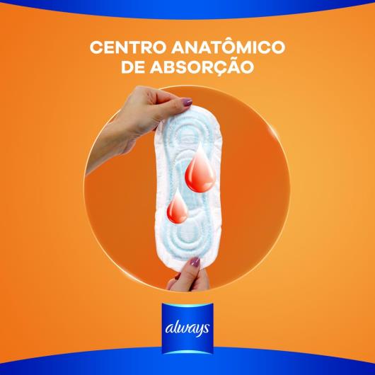 Absorvente Always Super Proteção Seca sem abas 8 Unidades - Imagem em destaque