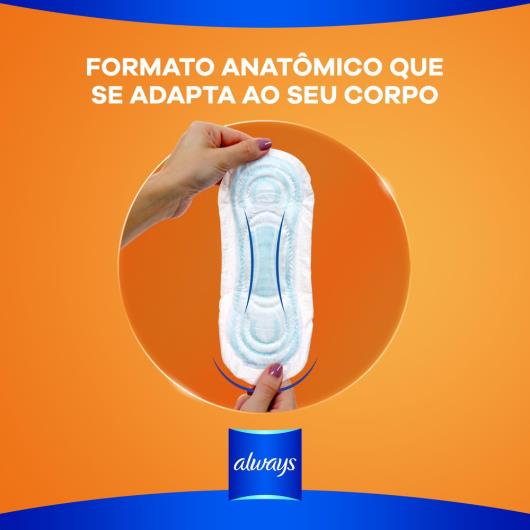 Absorvente Always Super Proteção Seca sem abas 8 Unidades - Imagem em destaque