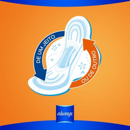 Absorvente Always Super Proteção Seca com abas 32 Unidades - Imagem em destaque