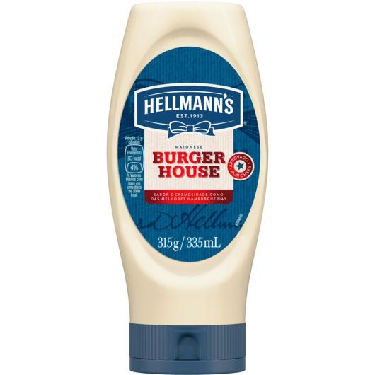 Maionese Hellmann's Burger House Squeeze 315 GR - Imagem em destaque