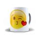 Caneca porcelana emotion smile Krystalmix 1un. - Imagem 1617338.jpg em miniatúra