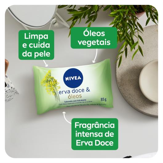 Sabonete Nivea Erva Doce barra 85g - Imagem em destaque