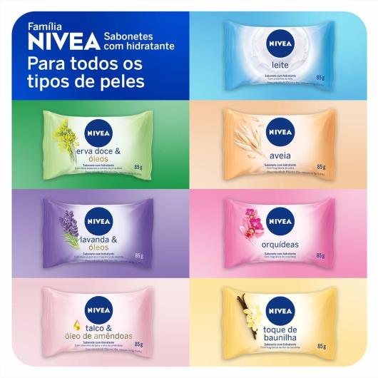 Sabonete Nivea Erva Doce barra 85g - Imagem em destaque