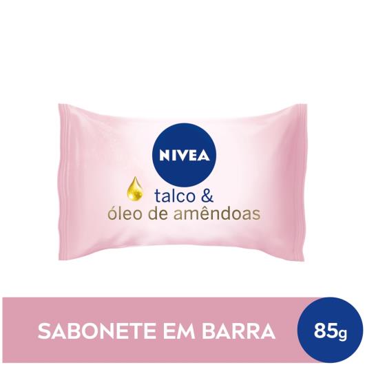 Sabonete em Barra NIVEA Talco & Óleo de Amêndoas 85g - Imagem em destaque