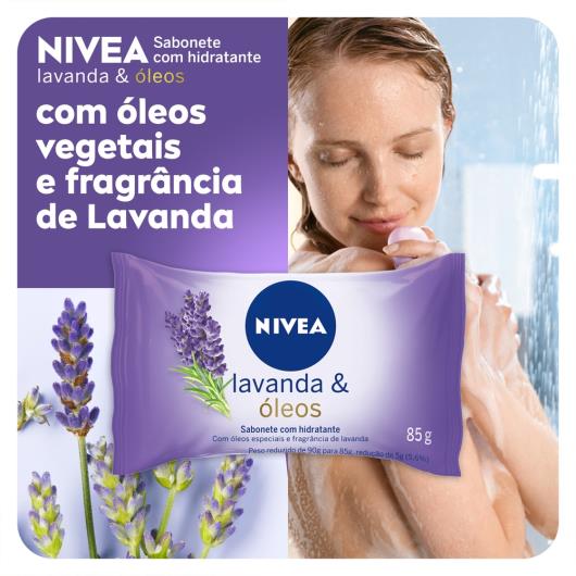 NIVEA Sabonete em Barra Lavanda & Óleos 85g - Imagem em destaque