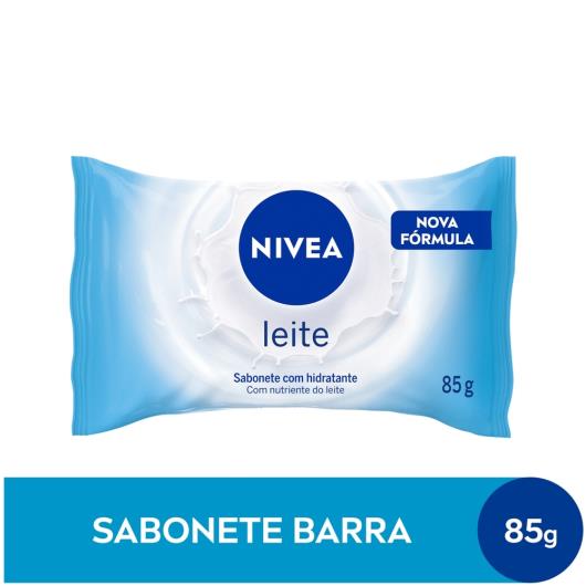 Sabonete Nivea Leite Barra 85g - Imagem em destaque