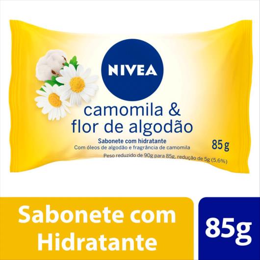 Sabonete em Barra Nivea Camomila & Flor de Algodão 85g - Imagem em destaque