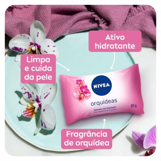 NIVEA Sabonete em Barra Orquídeas 85g - Imagem em destaque