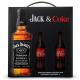Kit c/ Whiskey Jack Daniel's 1L + 2 garrafas de Coca Cola tradicional 250ml - Imagem 1617842.jpg em miniatúra