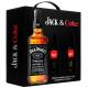 Kit c/ Whiskey Jack Daniel's 1L + 2 garrafas de Coca Cola tradicional 250ml - Imagem 1617842_c.jpg em miniatúra