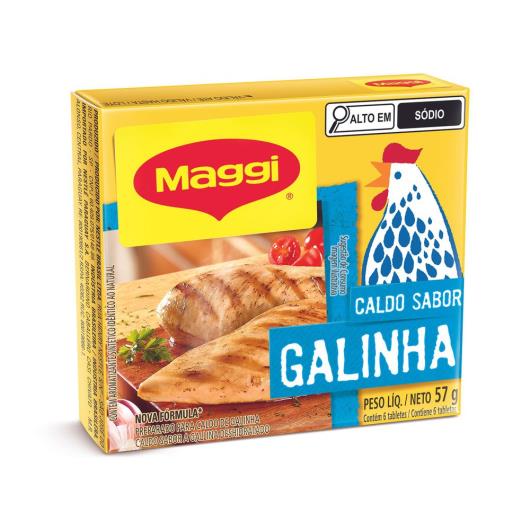 MAGGI Caldo Galinha Tablete 57g - Imagem em destaque