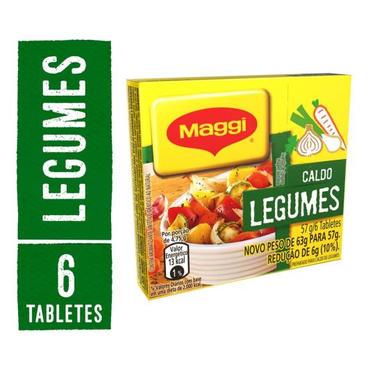 Caldo MAGGI Legumes Tablete 57g - Imagem em destaque