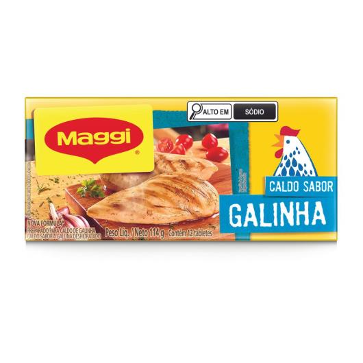 MAGGI Caldo Galinha Tablete 114g - Imagem em destaque