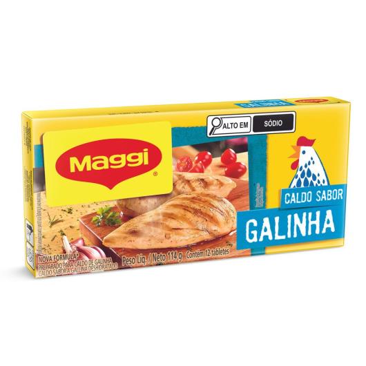 MAGGI Caldo Galinha Tablete 114g - Imagem em destaque