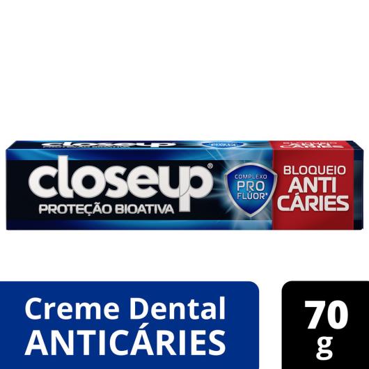 Creme Dental Close Up Proteção Bioativa Bloqueio Anticáries 70g - Imagem em destaque