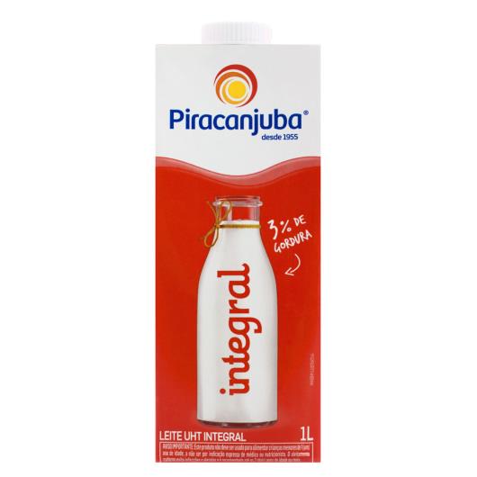 Leite integral Piracanjuba 1 litro - Imagem em destaque