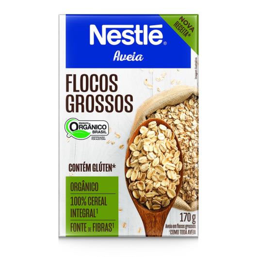 Aveia orgânico flocos grossos Nestlé 170g - Imagem em destaque