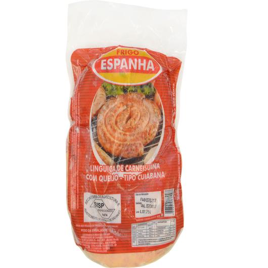 Linguiça tipo Cuiabana congelada Frigo Espanha Suína c/ Queijo 900g - Imagem em destaque