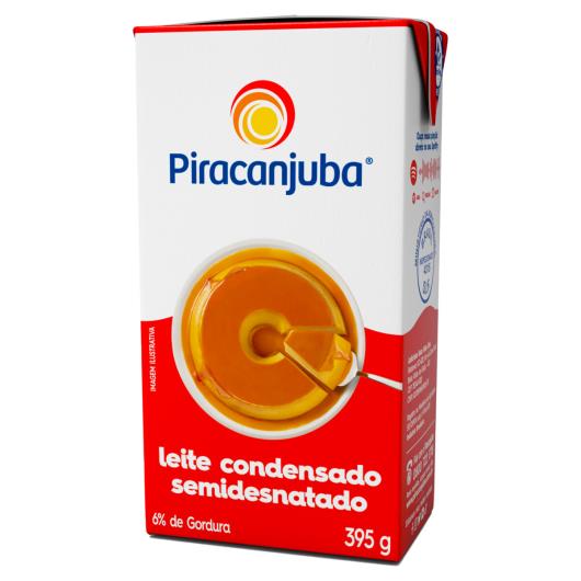 Leite Condensado Semidesnatado Piracanjuba Caixa 395g - Imagem em destaque