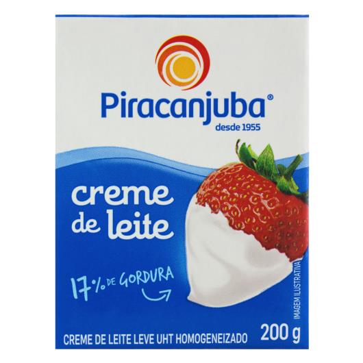 Creme de leite UHT Piracanjuba 200g - Imagem em destaque