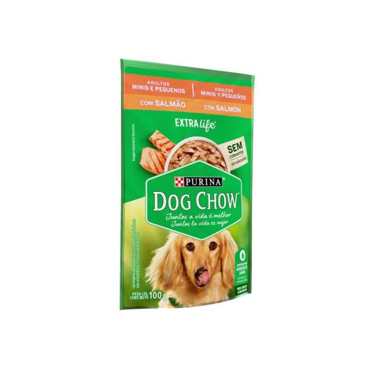 Alimento Cães adulto salmão Dog Chow sache 100g - Imagem em destaque