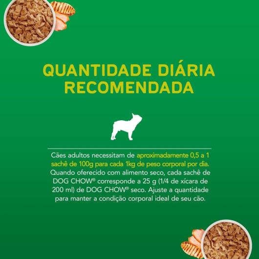 NESTLÉ® PURINA® DOG CHOW® ExtraLife® Ração Úmida para Cães Adultos Minis & Pequenos Mix Frango & Peru 100g - Imagem em destaque