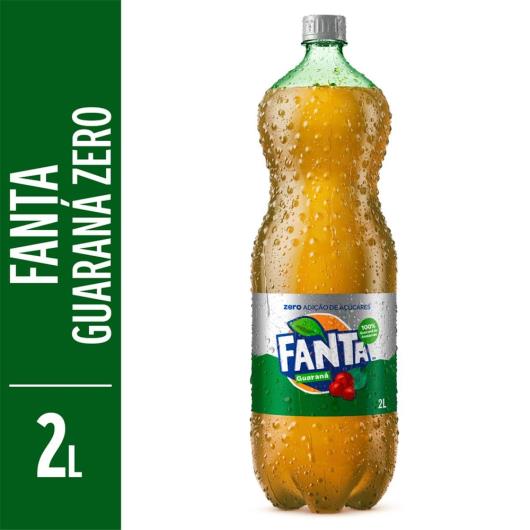 Refrigerante Fanta Sabor Guaraná Zero PET 2L - Imagem em destaque