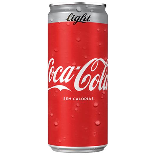Refrigerante light Coca Cola lata 310ml - Imagem em destaque