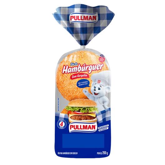 Pão para Hambúrguer com Gergelim Pullman Pacote 200g - Imagem em destaque