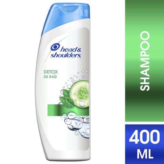 Shampoo detox da raiz Head&Shoulders 400ml - Imagem em destaque