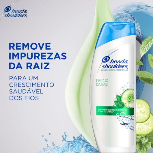 Shampoo detox da raiz Head&Shoulders 400ml - Imagem em destaque