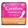 Protetor Diário CAREFREE® Todo Dia Flexi sem Perfume 40 unidades
