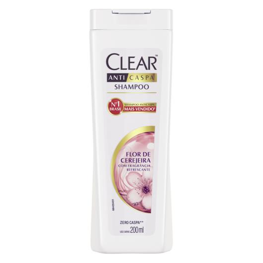 Shampoo Anticaspa Clear Women Flor de Cerejeira 200 ml - Imagem em destaque