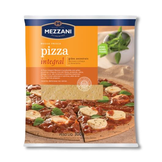 Massa Para Pizza Integral Mezzani Pacote 300G - Imagem em destaque